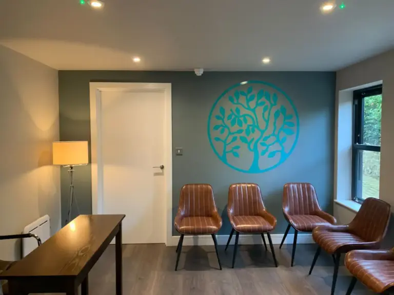 clinic waiting area